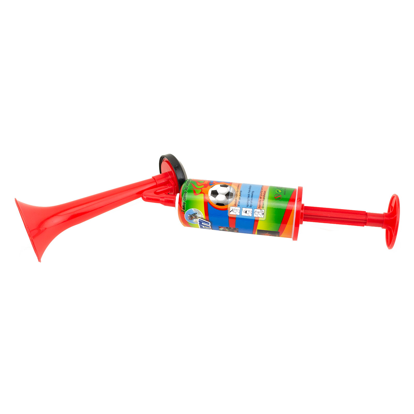 Hand Held Large Air Horn Pump Loud Noise Maker Safety Parties Sports