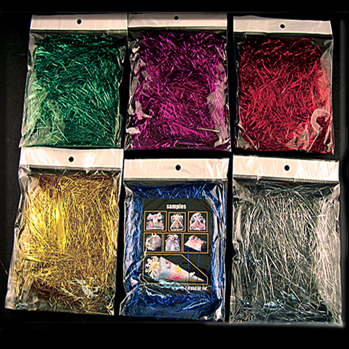 Packing Fluff Gift Box Stuffing Tinsel Paper Shred Basket Filler