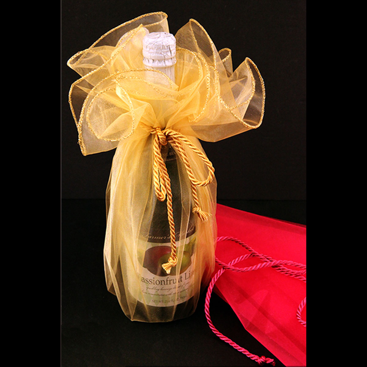 organza wine bags