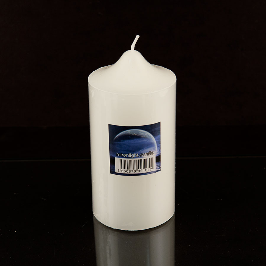 3 pcs Decorative Cylinder Candles 3" Diameter 6" Tall Party/Home