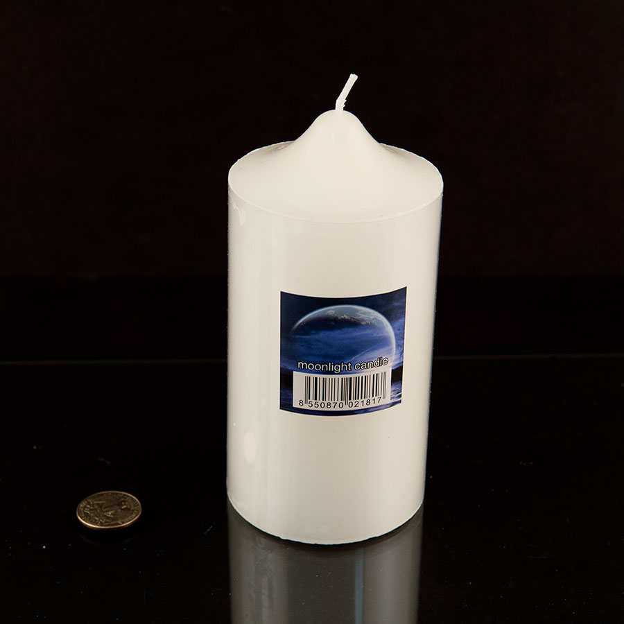 3 pcs Decorative Cylinder Candles 3" Diameter 6" Tall Party/Home