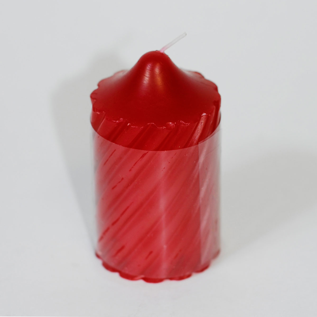 12 pcs Decorative Spiral Candles 2 Inch Diameter 3 1/2 Inch Tall Party