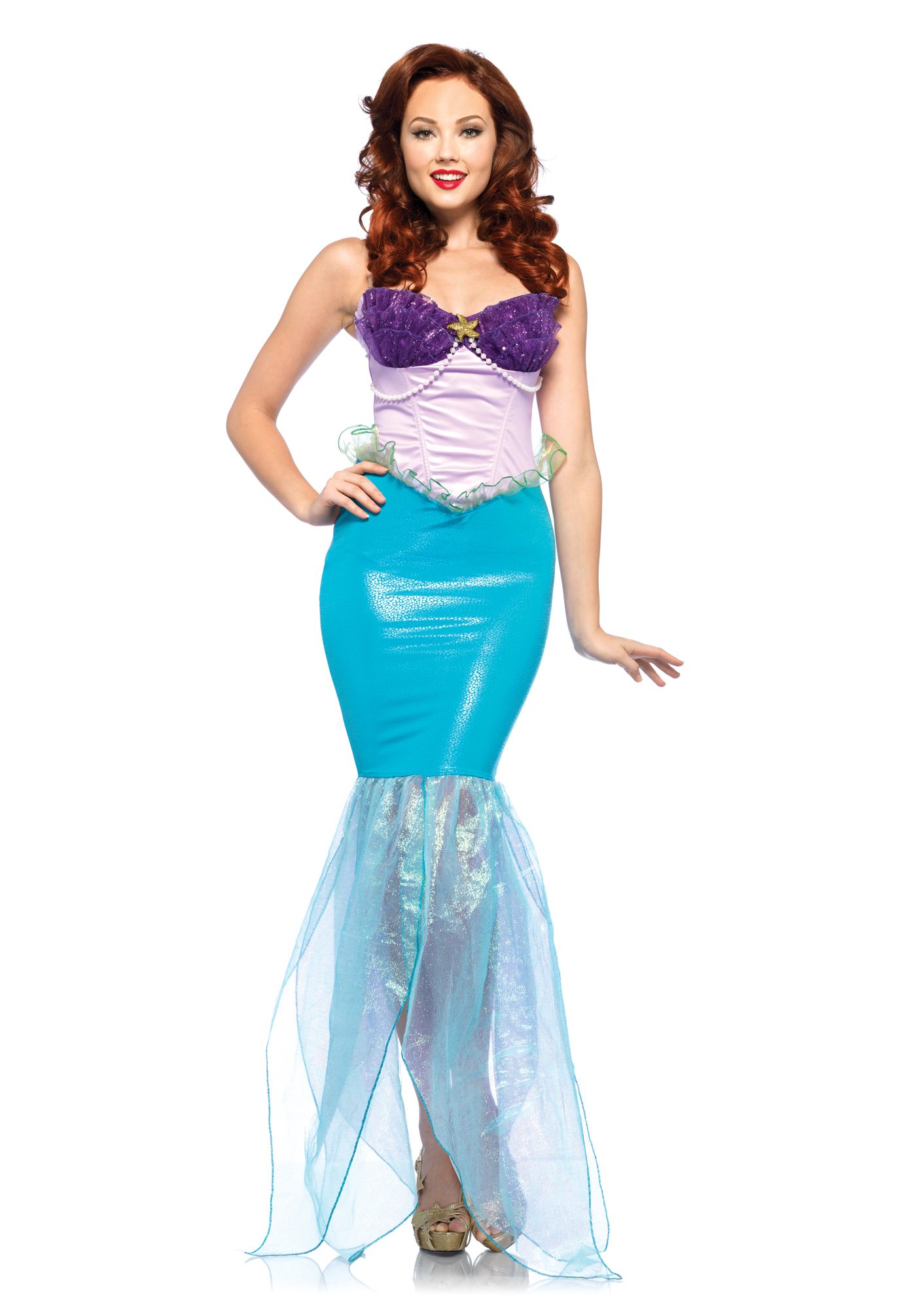 Leg Avenue Officially Licensed Disney S The Little Mermaid Ariel Adult