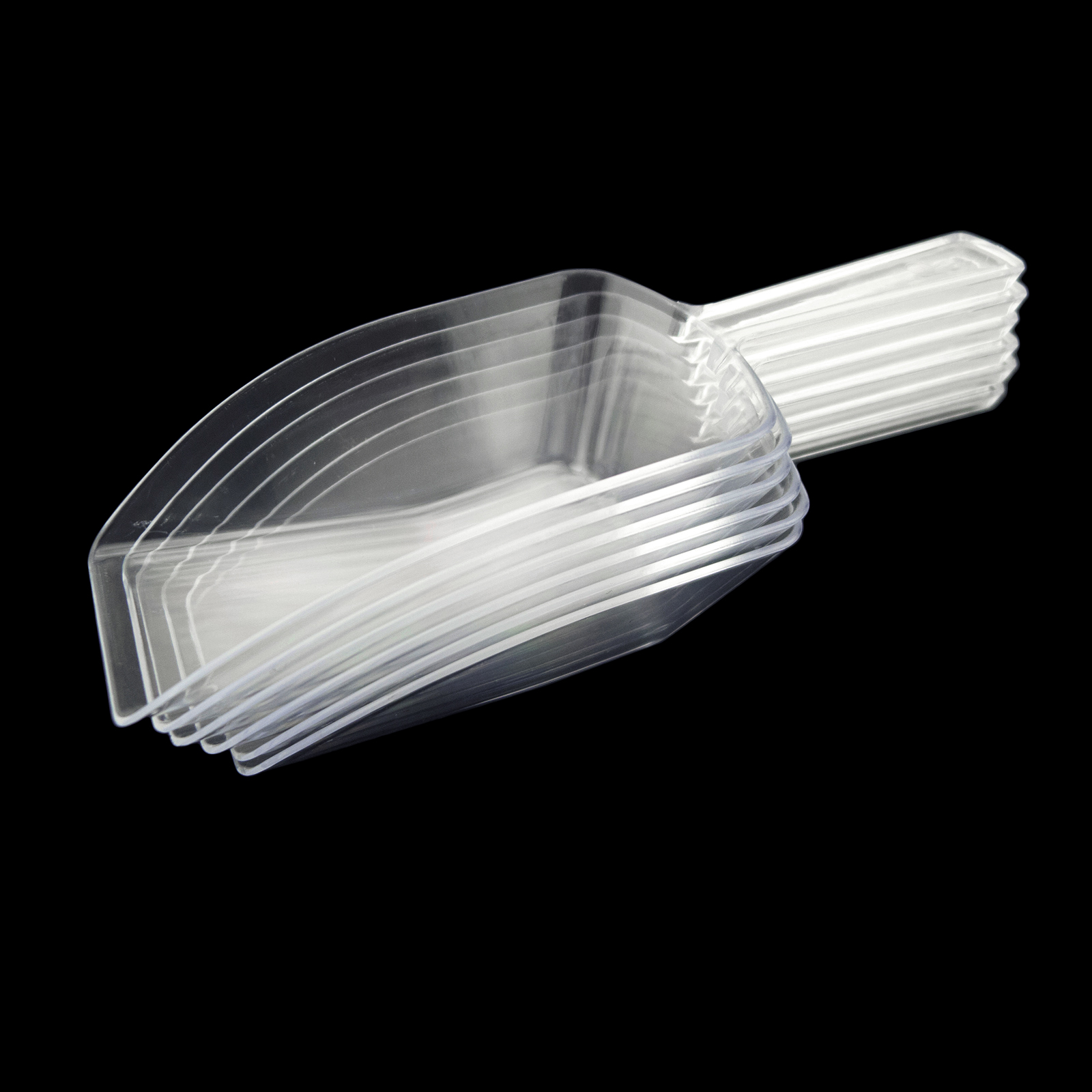 Clear Acrylic Plastic Candy Scoops Wedding Buffet Party Kitchen 5.5 & 6 ...
