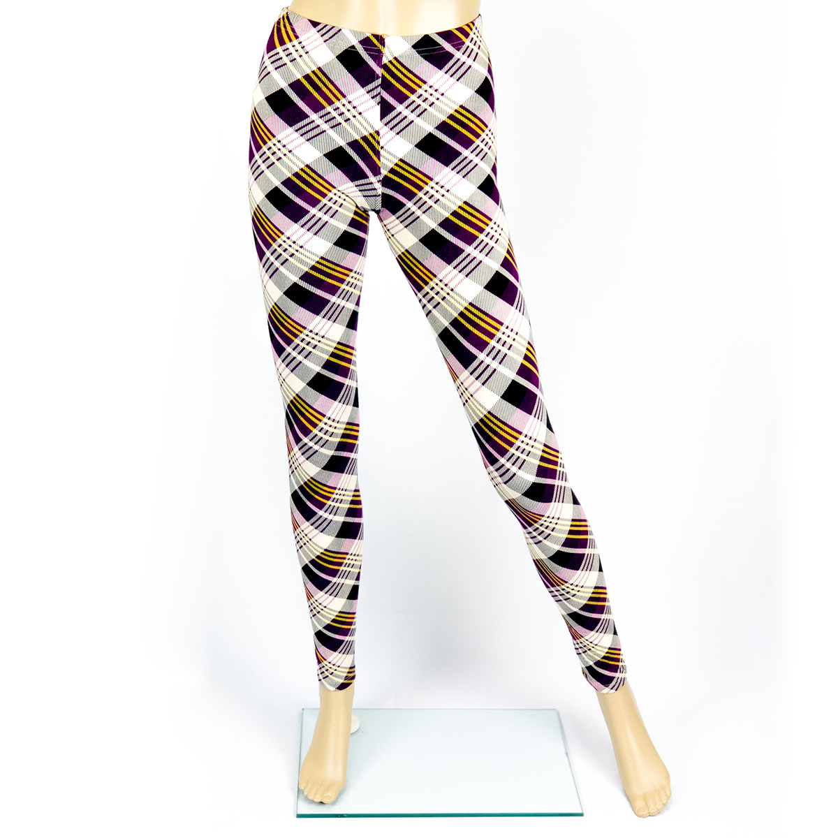 black and white striped square pants