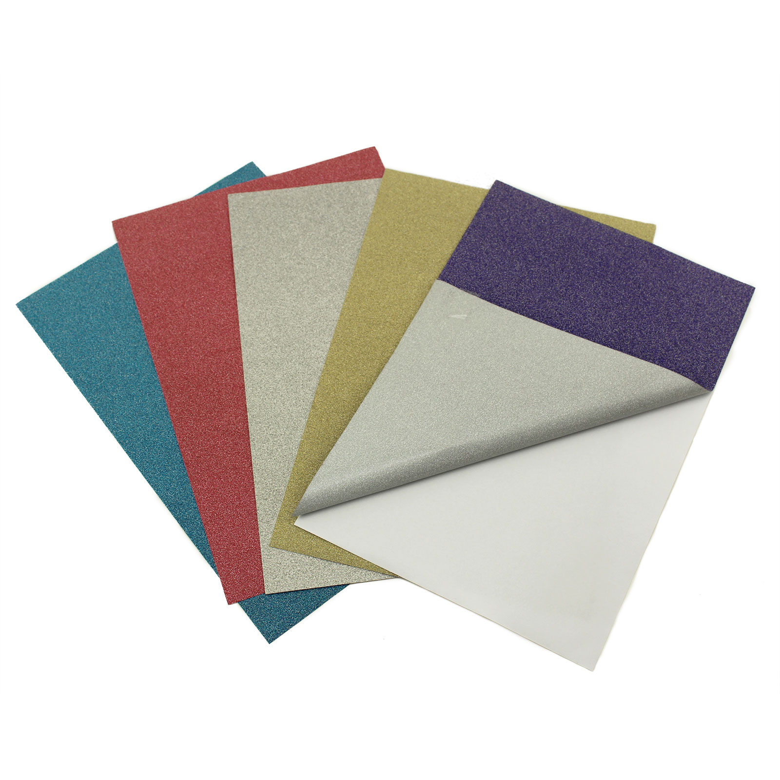 Scrapbooking Adhesive Back Glitter Foil Paper 6" x 9" Planner Craft DIY