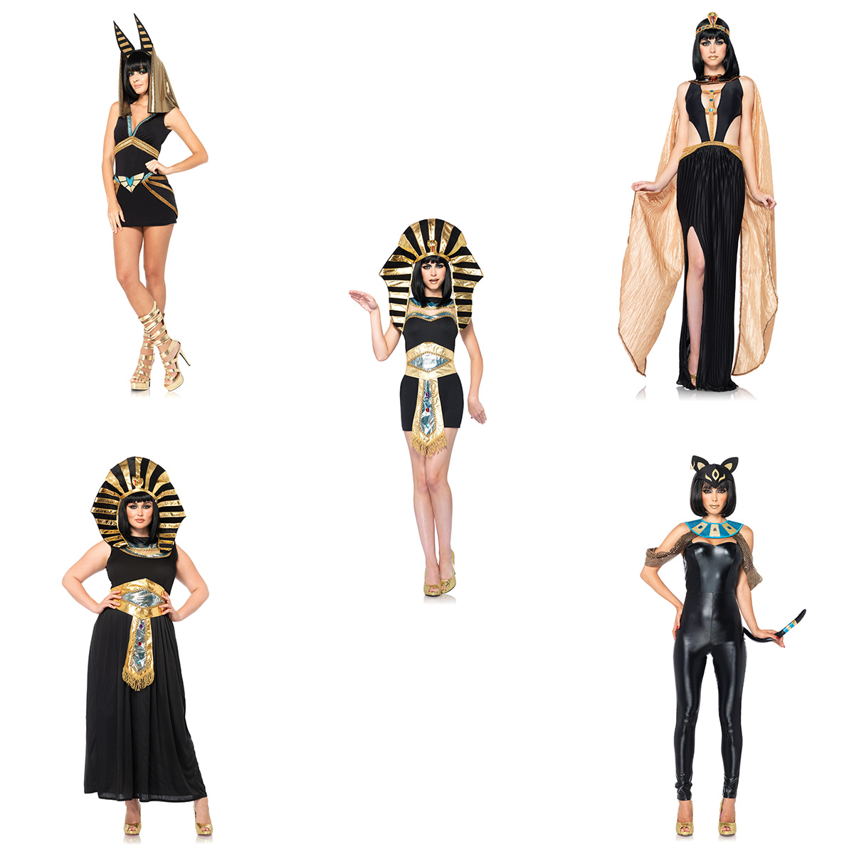 Leg Avenue Womens Sexy Egyptian Cleopatra Nile Queen Goddess Halloween 8178