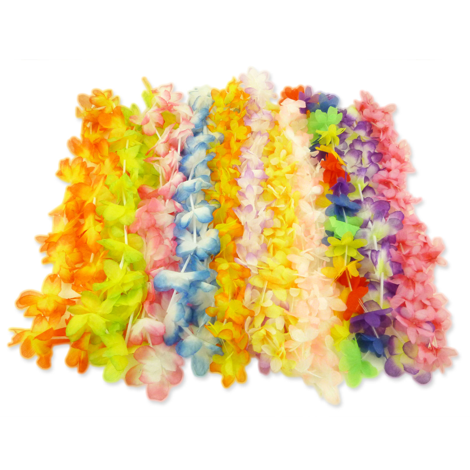 Hawaiian Luau Party Decor Bundle Hibiscus Table Skirt Lei Necklace ...