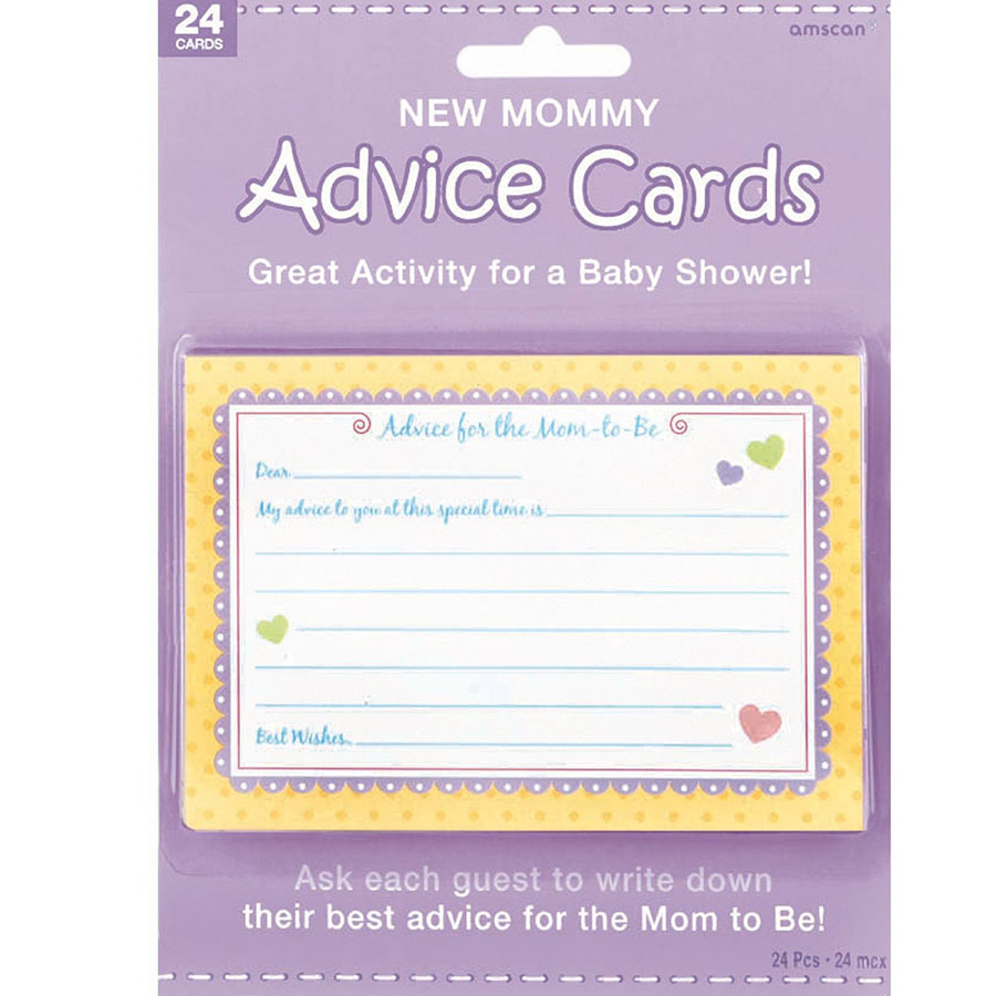 new-mommy-advice-cards-24pc-baby-shower-activity-game-boy-girl-favors