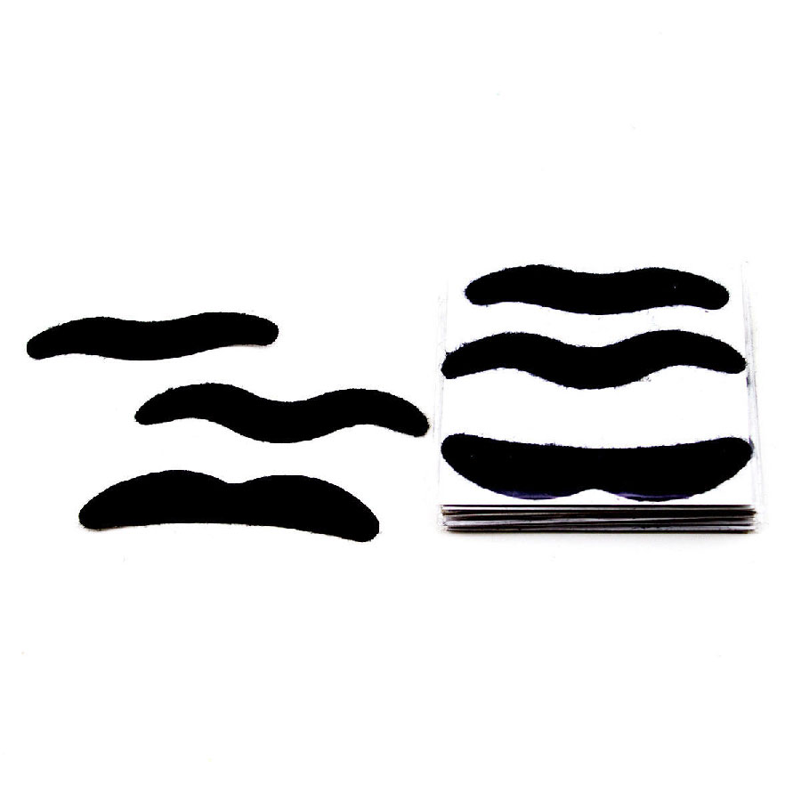 Self Adhesive Stick On Fake Mustache Moustache Stylish Costume Fancy Party Lot Ebay