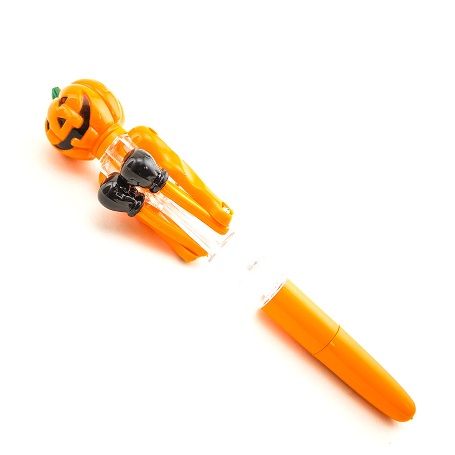 Pumpkin Boxing Punching Ball Point Pen Black Ink Office School Novelty