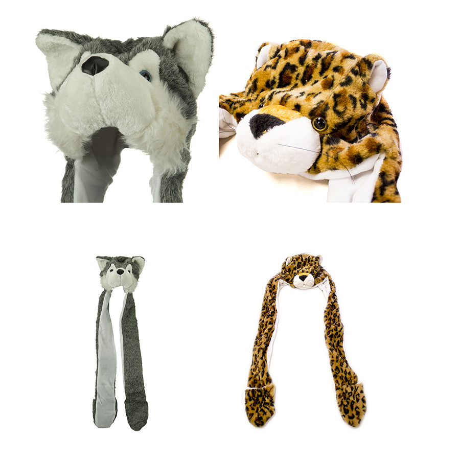 Animal Winter Hats Animal Hats. invalid category id. Animal Hats. Showing 40 of results that match your query. Etcbuys Emoji Embroidery Winter Warm Solft Knit Beanie Cap Lightweight Casual Hat, White - Nose-Smile. Plush Moose Animal Hat - Moose Hat with Ear Flaps and Poms. Product Image. Price $