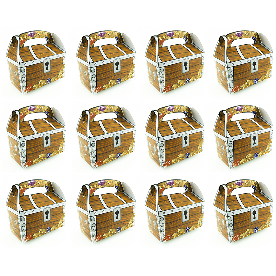 Treasure Chest GoodieTreat Bag PIRATE Birthday Party Loot Favors Favor