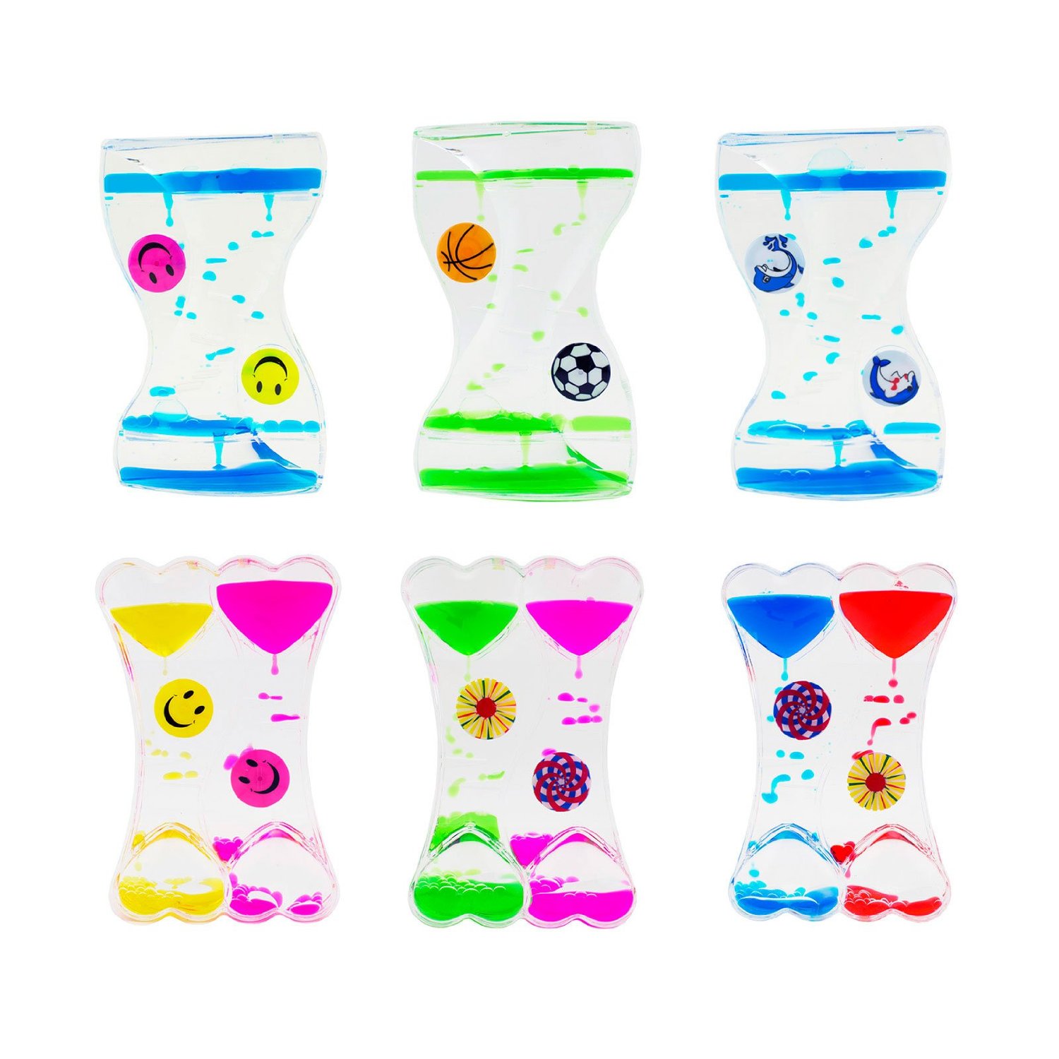 Floating Color Liquid Motion Timer Mix Illusion Oil Clock Visual Desk