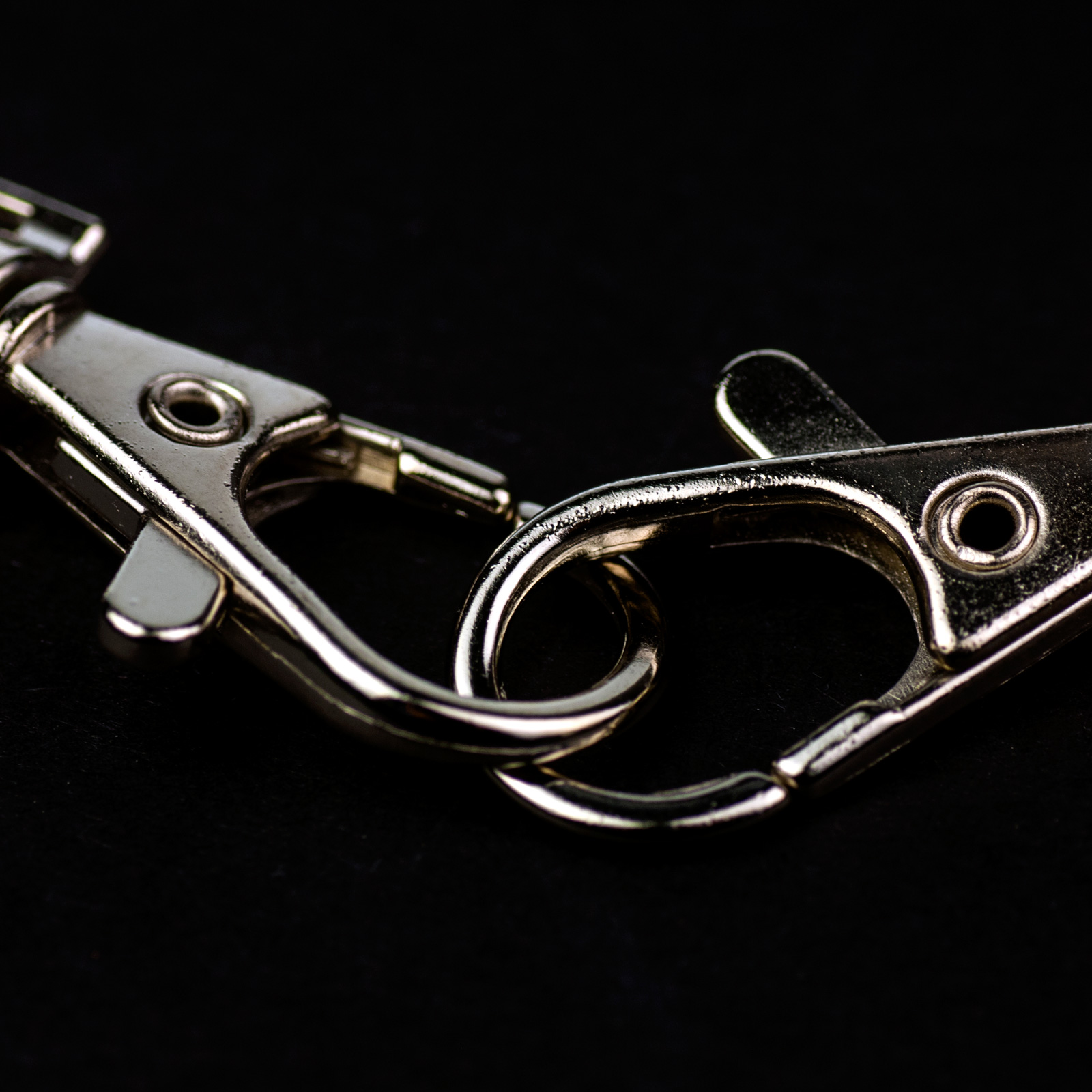 40pc Chrome Silver Lobster Clasp Hook Lanyard Swivel Eye Jewelry Findings BULK