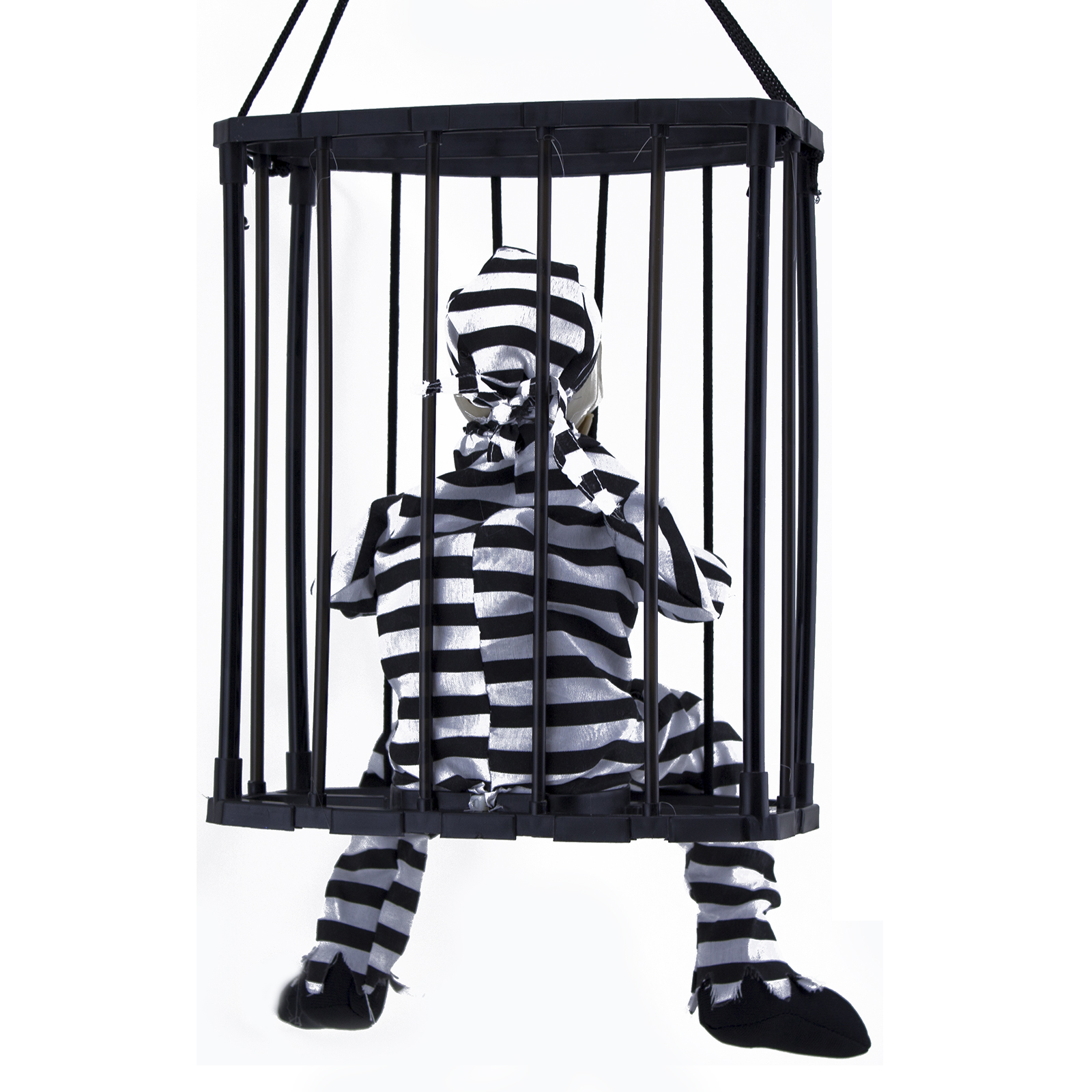 Haunted House Motion Sensor Light Up Talking Skeleton Haunted House Motion Sensor Light Up Talking Skeleton Prisoner Cage Ebay