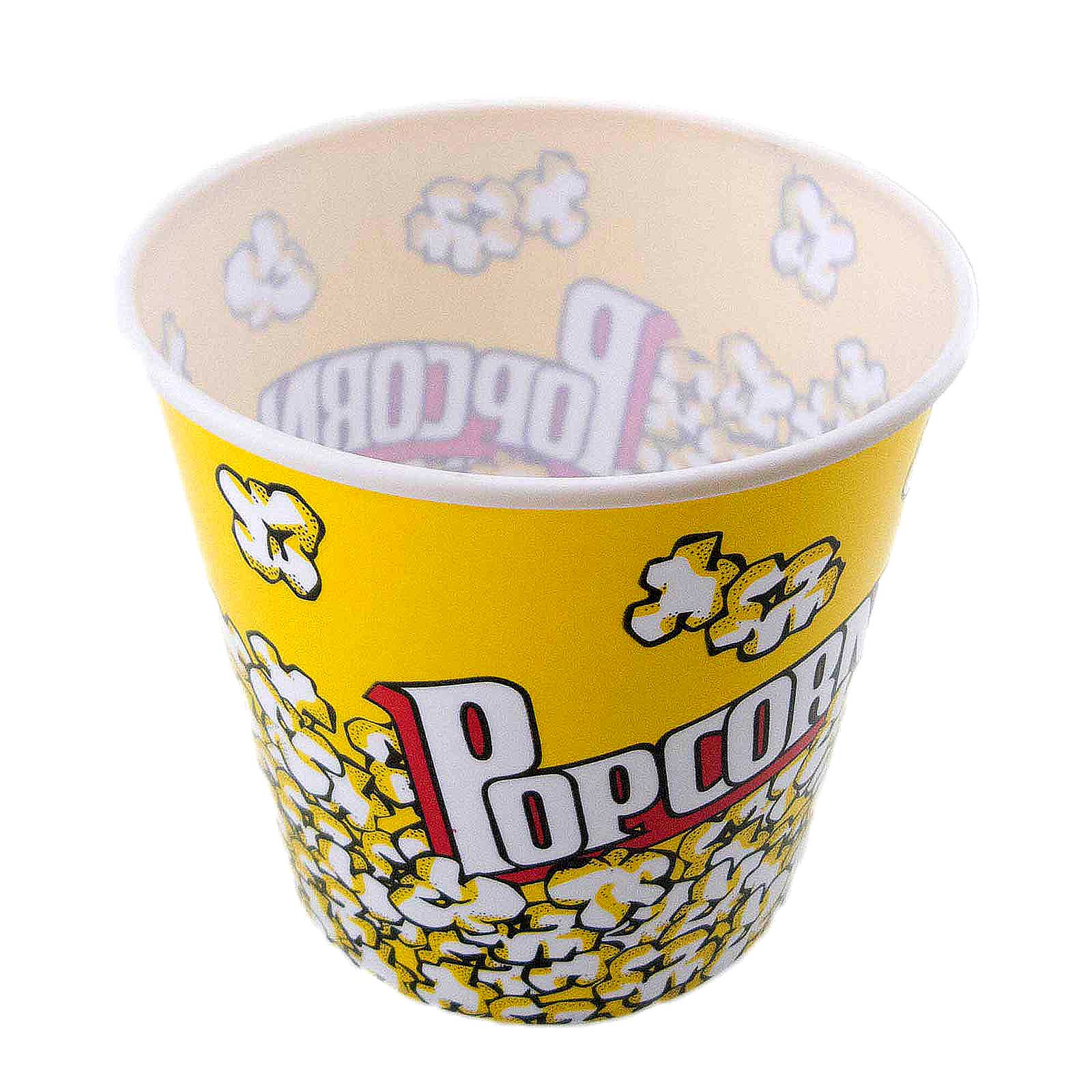 BULK Large Plastic Popcorn Bucket Super Bowl Home Theater Reusable ...