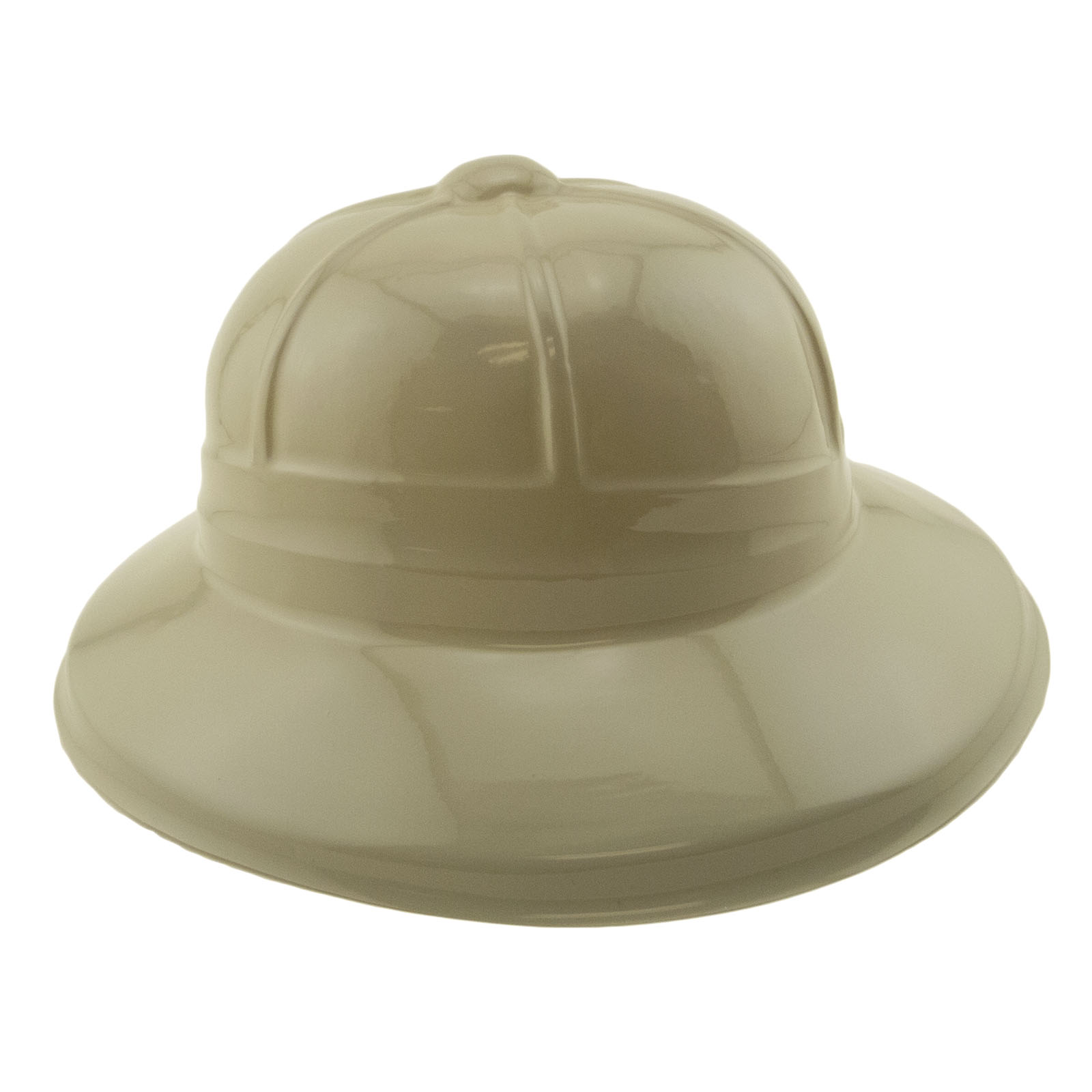 Kids Pith Helmet Jungle Safari Birthday Party Favor Costume Plastic Tan ...