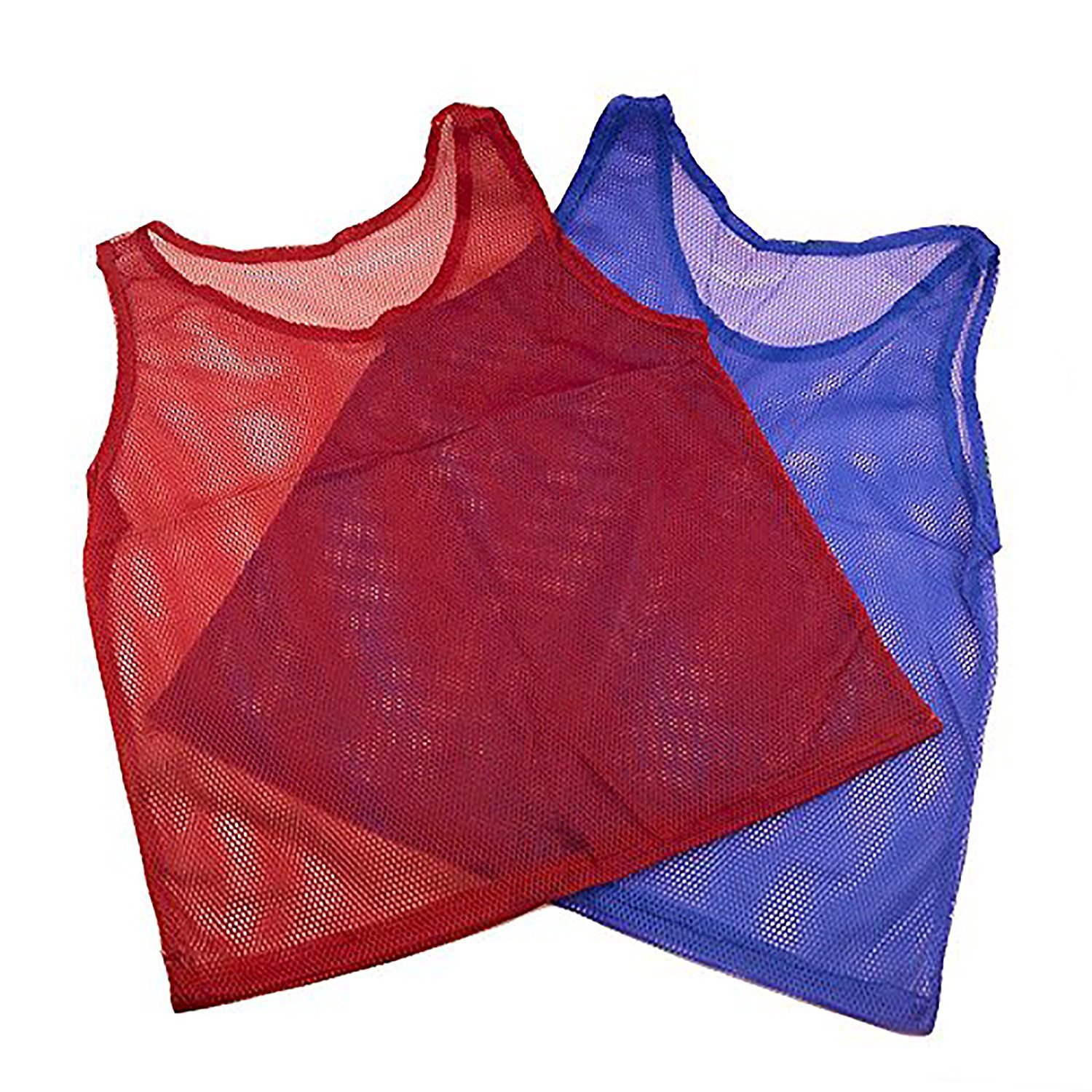 12 Pack Training Vests, Breathable Team Practice Pinnies For Youth