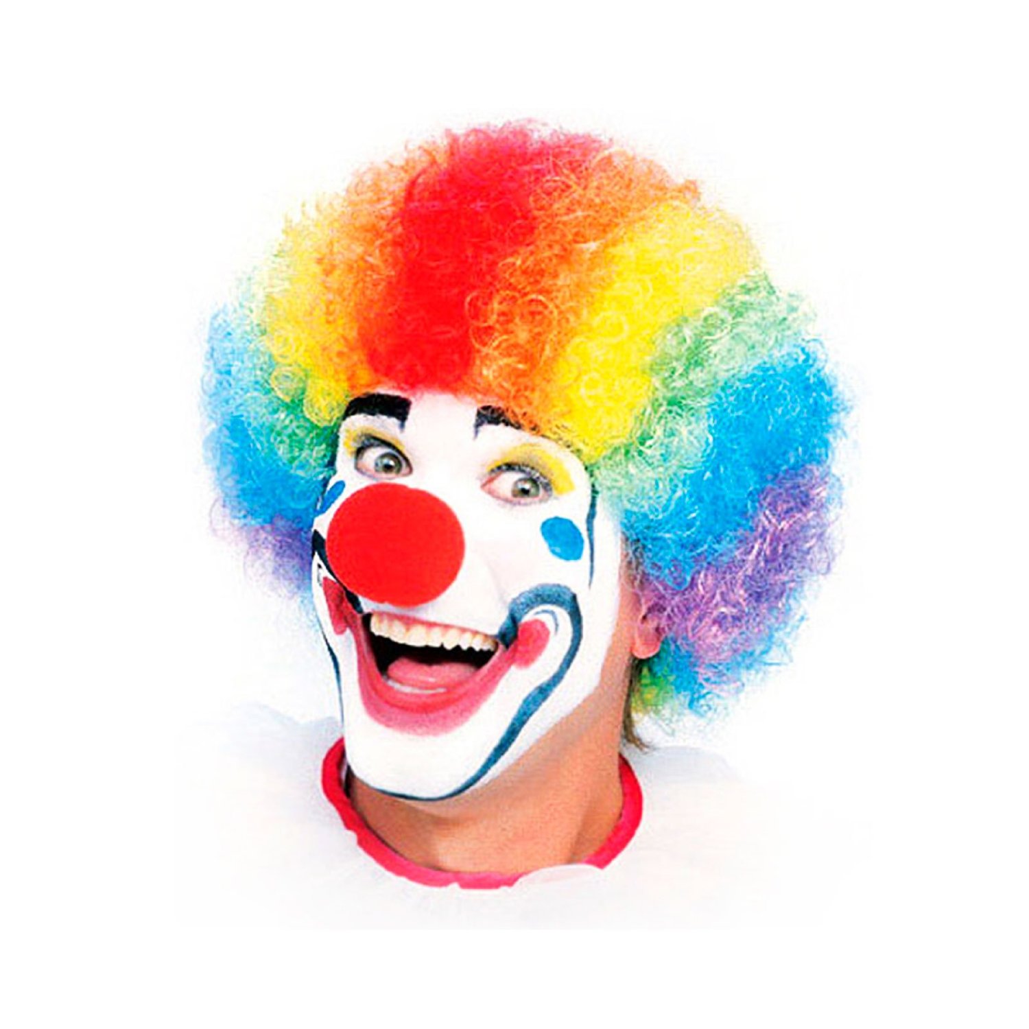 Мечта клоуна. Клоун. Лицо клоуна. Образ клоуна. Разноцветный клоун.