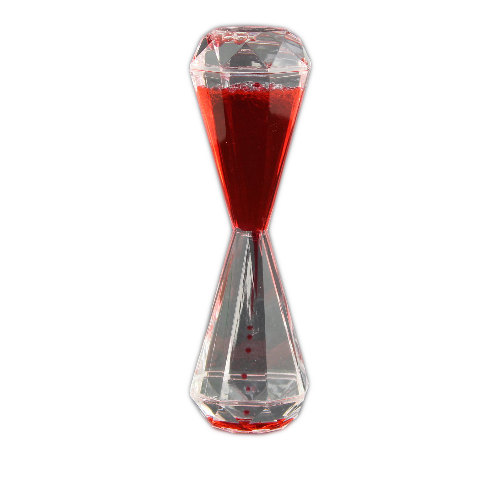 Colorful Diamond Shaped Bubbler Motion Liquid Hourglass Holiday Easter ...