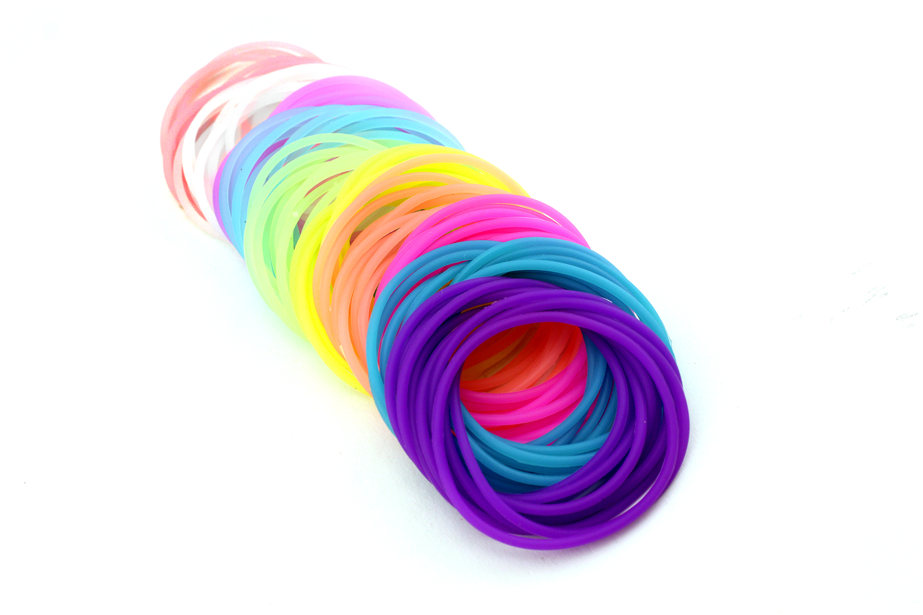 rainbow jelly bracelets