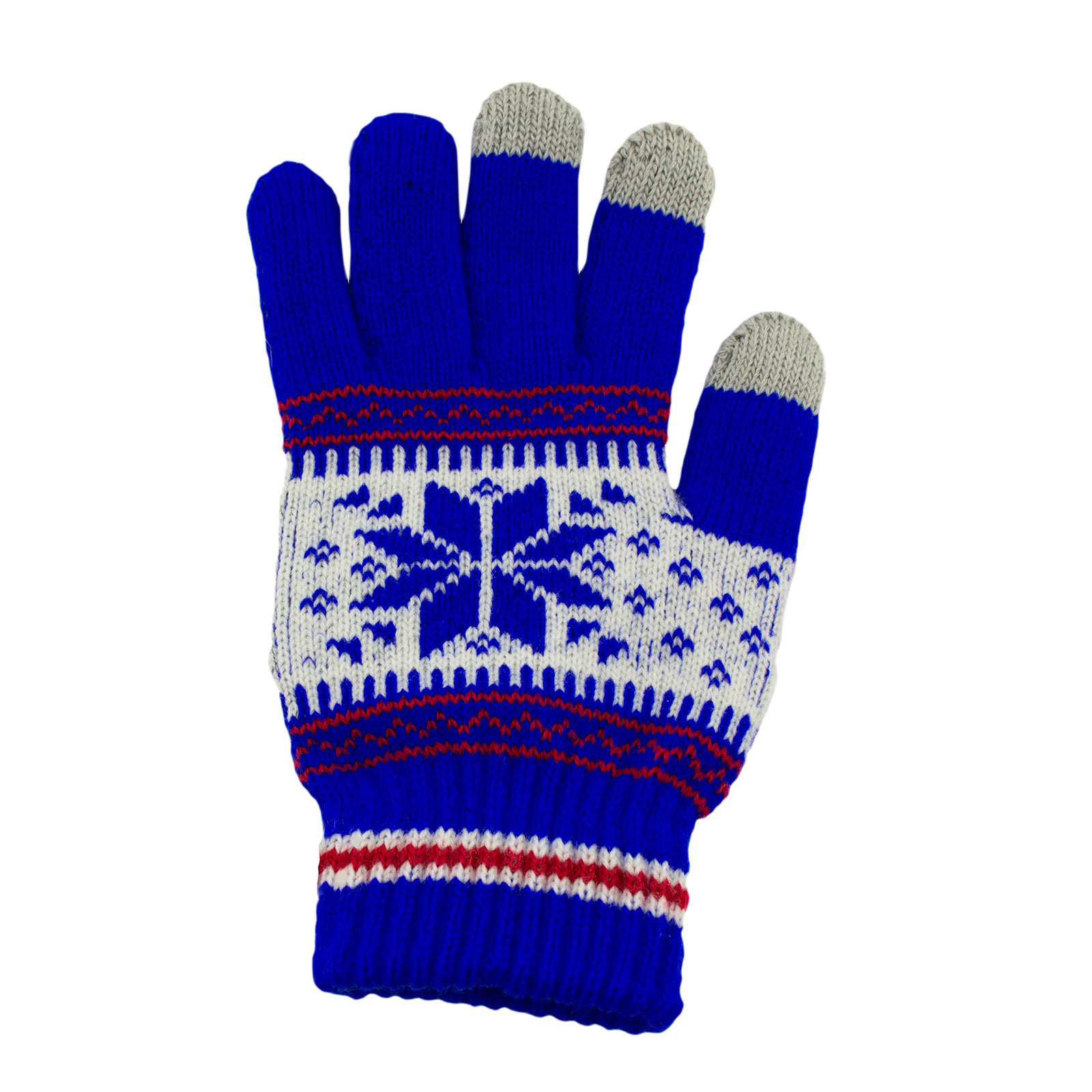 BULK Warm Winter Knitted Snowflake Touch Screen Gloves Cold Winter Wear Apparel