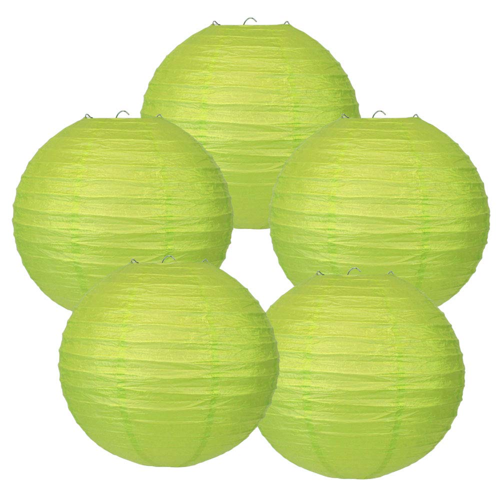 10pk GREEN 8/" Chinese Paper Lantern ST PATRICKS DAY Party Hanging Decorations