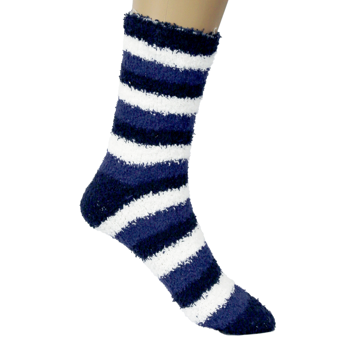 New Mens Warm Fuzzy Socks Striped Cool Fluffy Colorful Winter ...