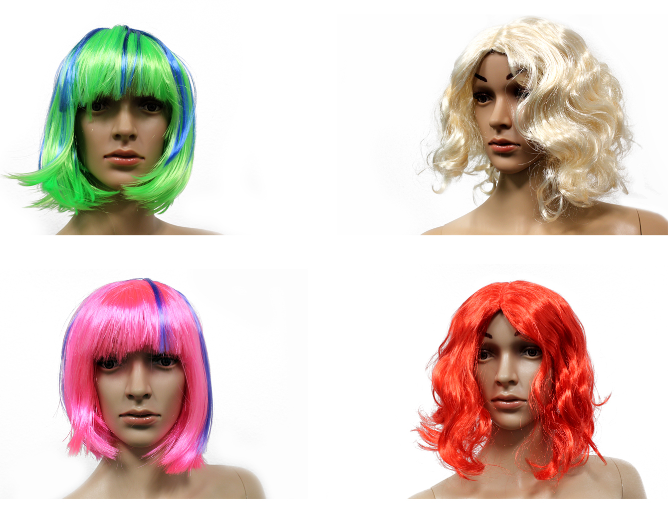 Cosplay Wigs Dress Up Play Pretend 